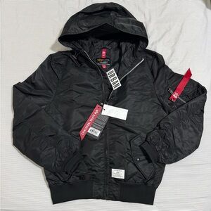 Alpha Industries L-2B HOODED GEN II FLIGHT/BOMBER JACKET Men's Small NWT